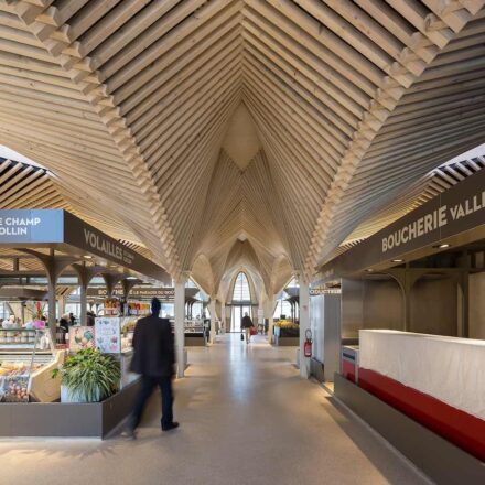 Collectif Studiolada: Markthalle in Saint-Dizier.