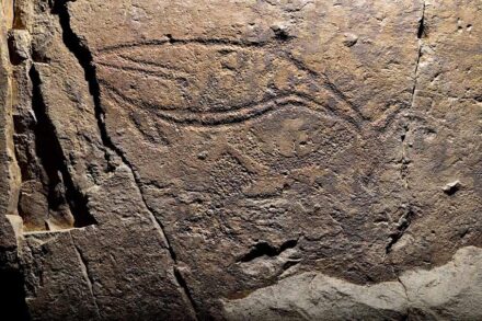 Image of a whale at Daegok-ri. Photo: Ulsan Metropolitan City / Unesco