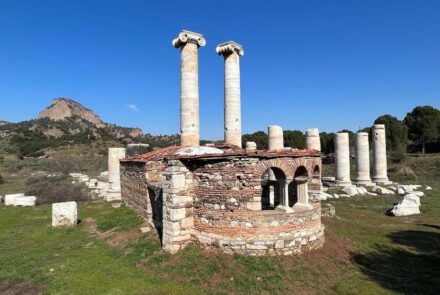 Church M in the southeast corner of the Temple of Artemis. Photo: Archaeo. Exploration of Sardis/ President and Fellows of Harvard College / Unesco