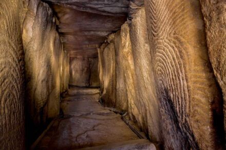 Gavrinis cairns interior, Larmor-Baden. Photo: Eric Frotier de Bagneux / Unesco