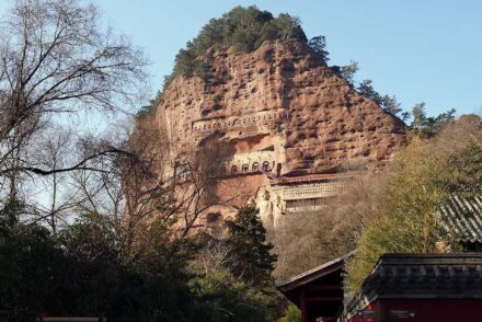 Maijishan-Grottoes. Source: Wikimedia Commons / Anagoria