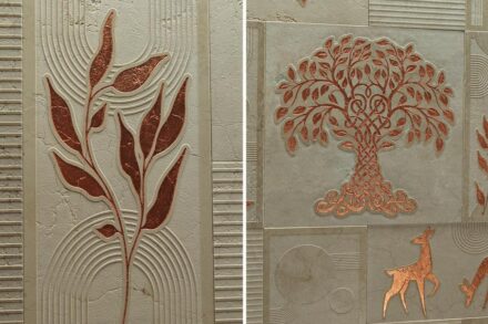 Niksang company: Indian stone design.