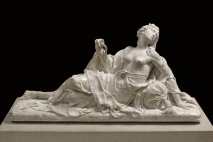 François Barois (1656-1726): „Cléopâtre mourant“ (Die Sterbende Kleopatra), 1700
Paris, Musée du Louvre. © GrandPalaisRmn (Musée du Louvre) / Stéphane Maréchalle