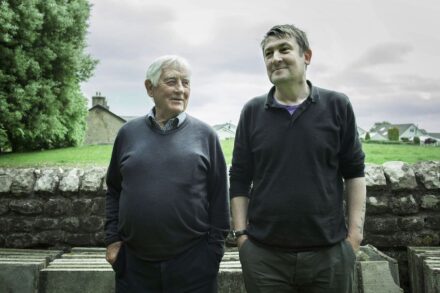 The two artists Keith Howden (father) and Matt Howden (son).
