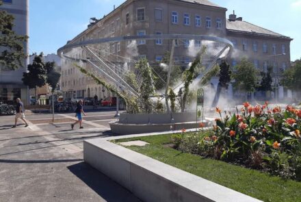 Vienna, Columbusplatz. Photo: Wiener Stadtgärten, tilia
