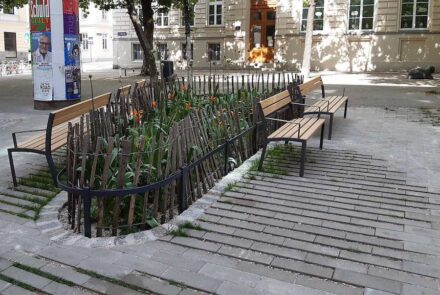 Vienna, Friedrichsplatz. Photo: Wiener Stadtgärten, tilia
