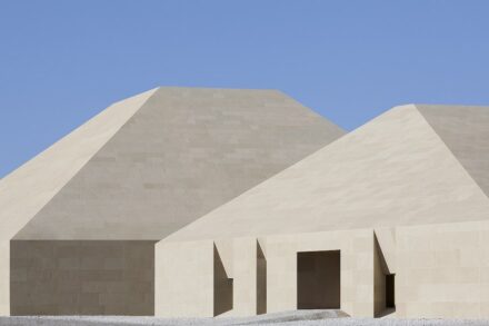 Besucherzentrum für die Stadt Dunhuang.
