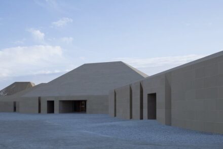 Besucherzentrum für die Stadt Dunhuang.