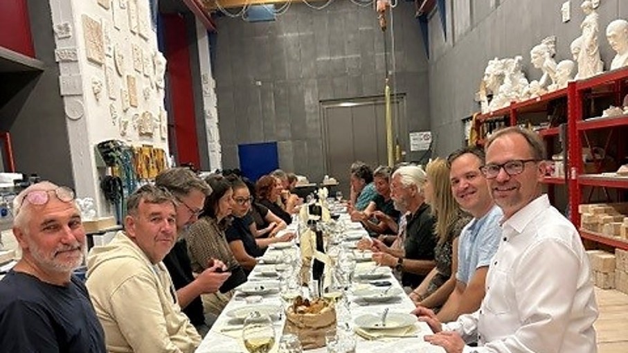 Abendessen im Wanderhotel Vinschgerhof.