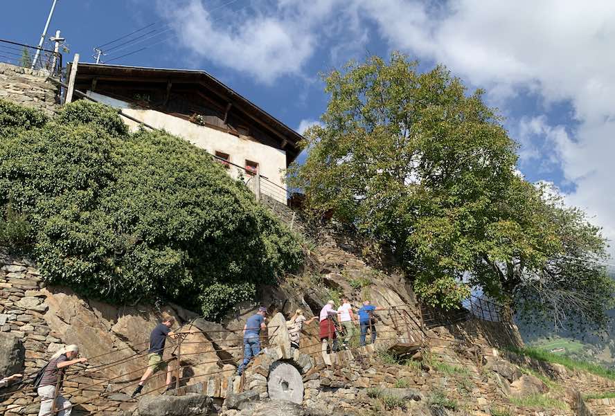 Exkursion zum Dursterhof.