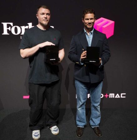 Best Communicator Award: Hannes Peer (li.), Paolo Stella.