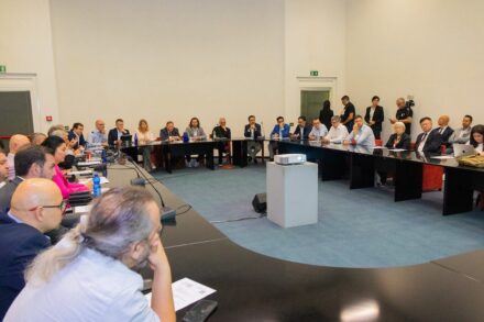NSSA meeting at Marmomac 2025. Photo: Centrorochas