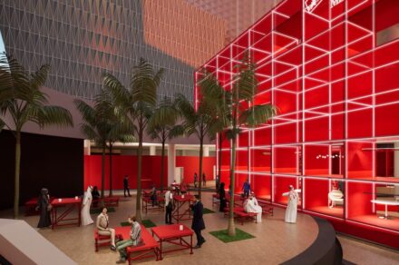 Rendering of “Red in Progress.“