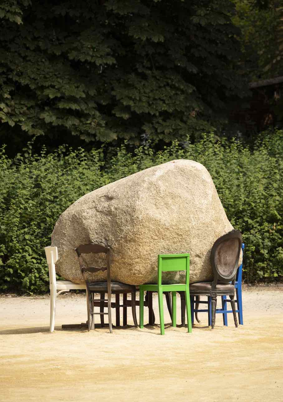 “Carriers,“ Alicja Kwade, 2025, photo: ©Marijke ‘T Kindt for M Leuven.