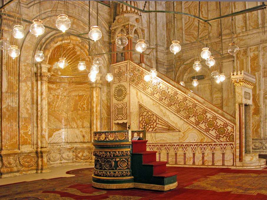 Muhammad Ali Mosque, also known as the Alabaster Mosque, Cairo. Photo: Dennis G. Jarvis / Wikimedia Commons