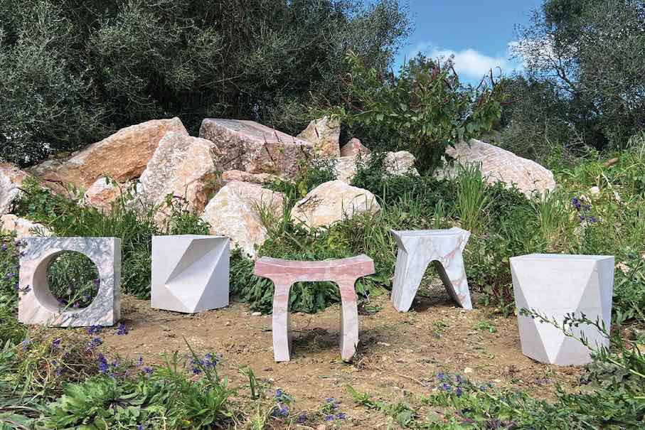 Kategorie Produktdesign: Stools Collection (Places) von Studio Olivah.