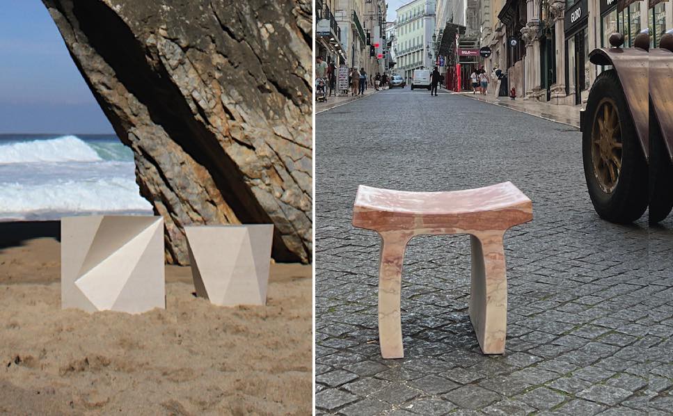 Kategorie Produktdesign: Stools Collection (Places) von Studio Olivah.