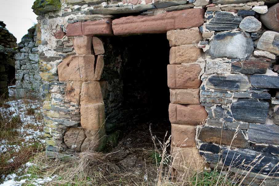 Der Fairburn Tower in Schottland.