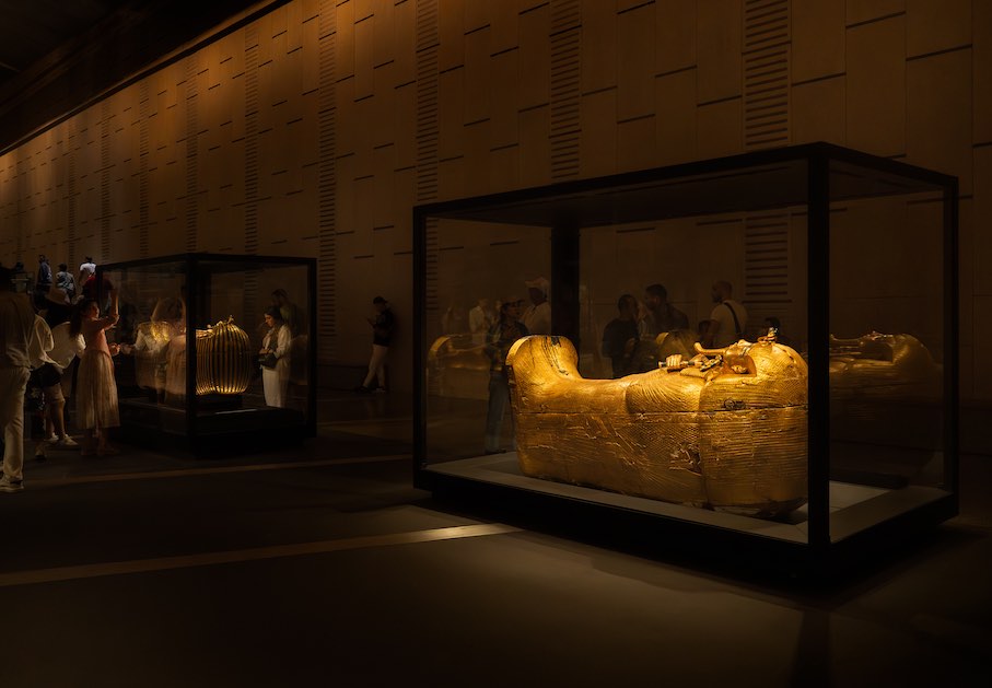 Sarcophagi for the journey to the afterlife. Photo: ©Josef Sindelka