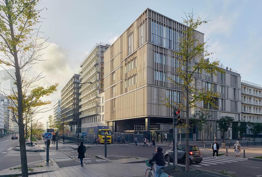 Studio Gang: John W. Boyer Center, Paris. Foto: Studio Gang / Fabrice Fouillet