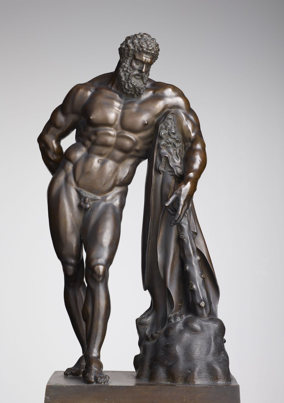 Unbekannter Künstler, „Herakles Farnese“, letztes Drittel 17. Jh. © Skulpturensammlung, Staatliche Kunstsammlungen Dresden, Foto: Hans-Peter Klut / Elke Estel