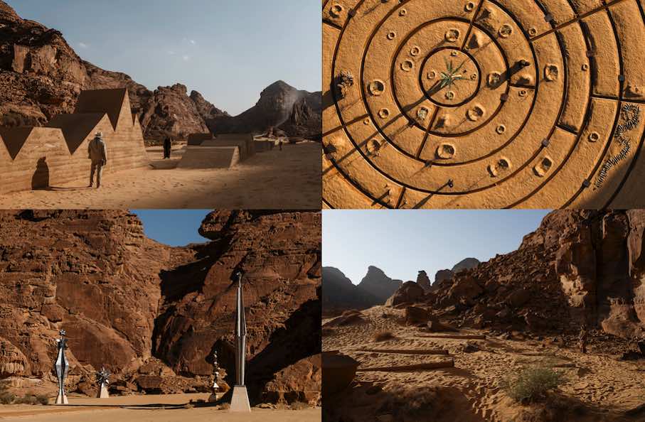 4th Desert X Al-Ula (through February 28, 2026) invites visitors to experience the imagination created by monumental artworks placed in the unique landscape in Northern Saudi-Arabia