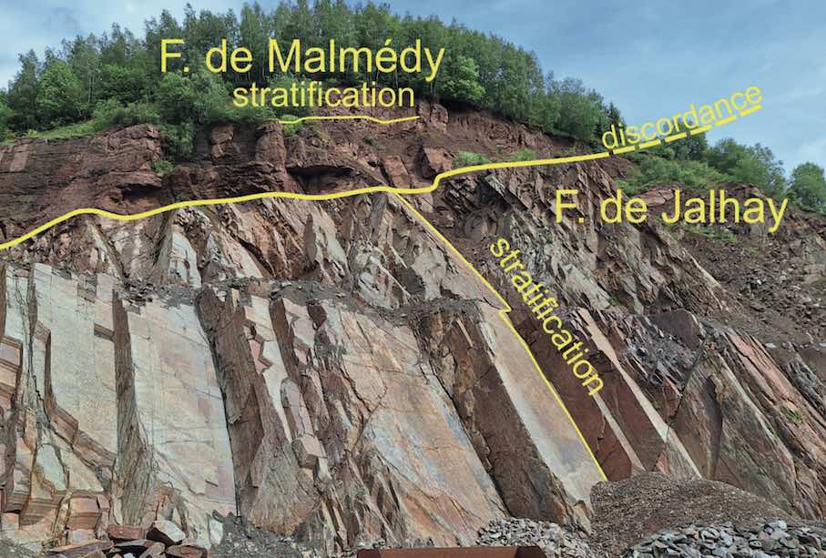 Carrière (quarry) de la Warche.