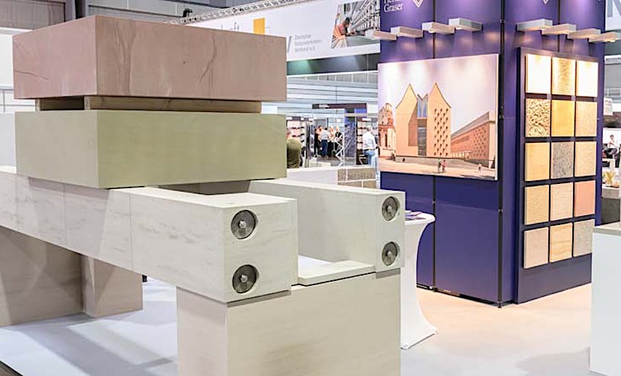 Stone+tec in Nürnberg wird 2026 eine größere Vielfalt an Natursteinsorten präsentieren als bei der letzten Ausgabe vor zwei Jahren.