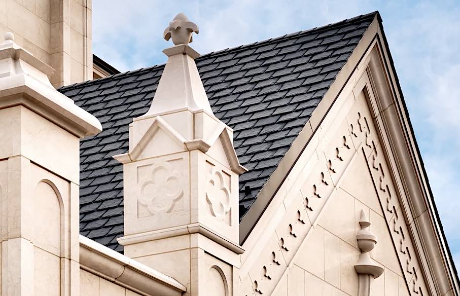 Category Commercial Exterior: Taylorsville Temple, Taylorsville, Utah.