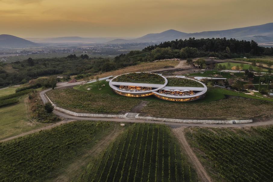 Category Commercial Exterior: Sauska Tokaj Winery (Tokaj-Hegyalja), Hungary.