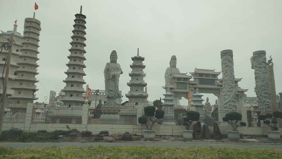 Shuitou city near Ronfa Stone Group’s headquarter.