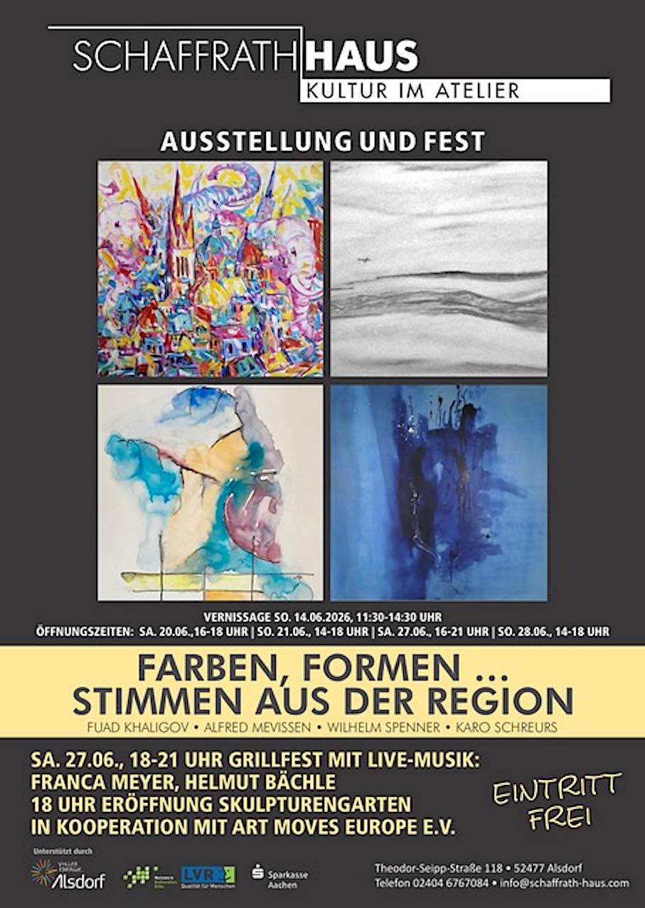 Plakat zur Ausstellung.