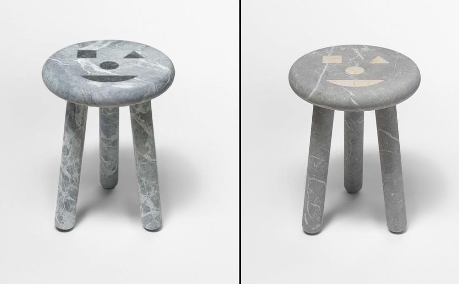 Stool “Geo Smile.“