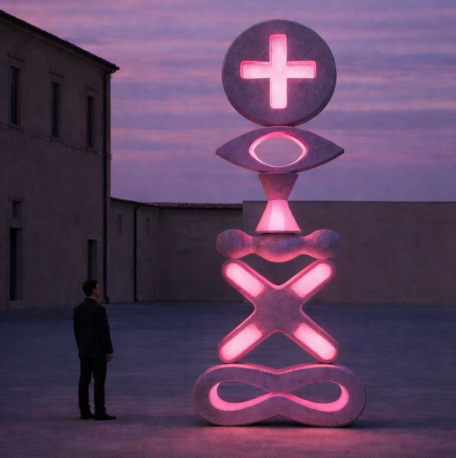 Karim Rashid: “Totem.“ Realization: Franco Spagnoli, Franchi Umberto Marmi.