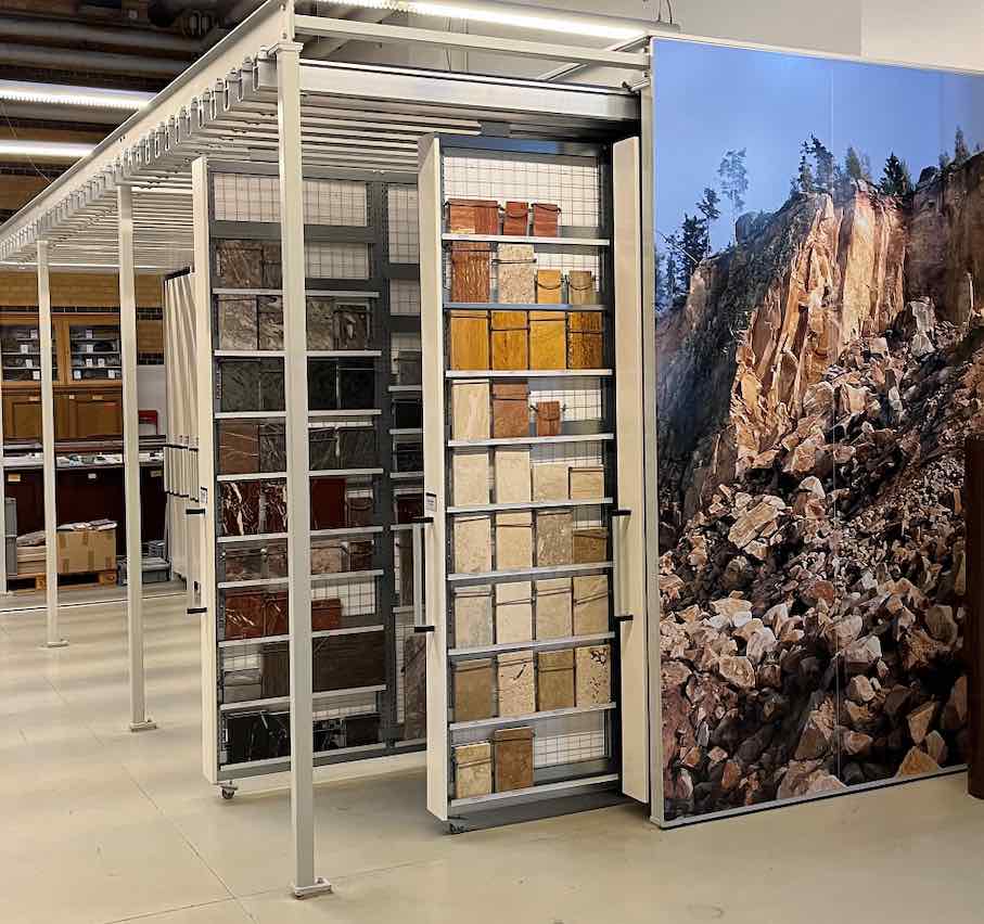 View of the collection in Berlin-Spandau.