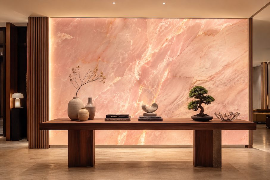 Persian Pink Onyx from Dayan Stone.