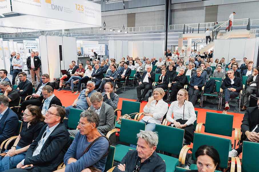 Stone+tec 2026: Sehr gut besucht waren die Vorträge auf dem Architekturkongress.