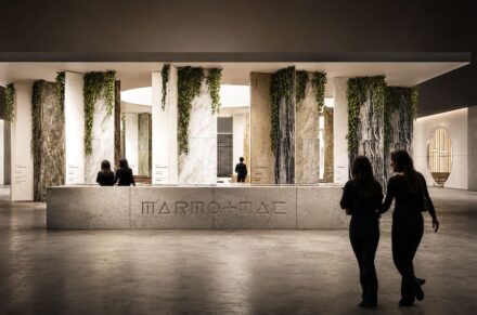 Bei „The Bedrock“ (Das Grundgestein) in Halle 10 der 60. Marmomac geht es um die Verwendung von Naturstein heute und morgen