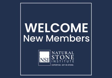 The New Members of the Natural Stone Institute (NSI), August 2026