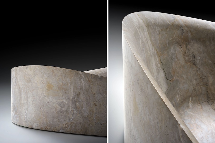Namib, bathtub. Design by DRAW Studio.