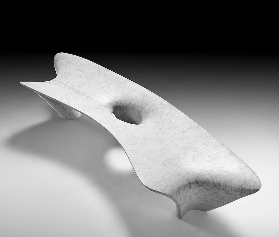 Strata, Bench. Zaha Hadid Architects.