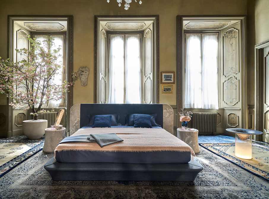 Charmève, bed. Design by Monica Armani.