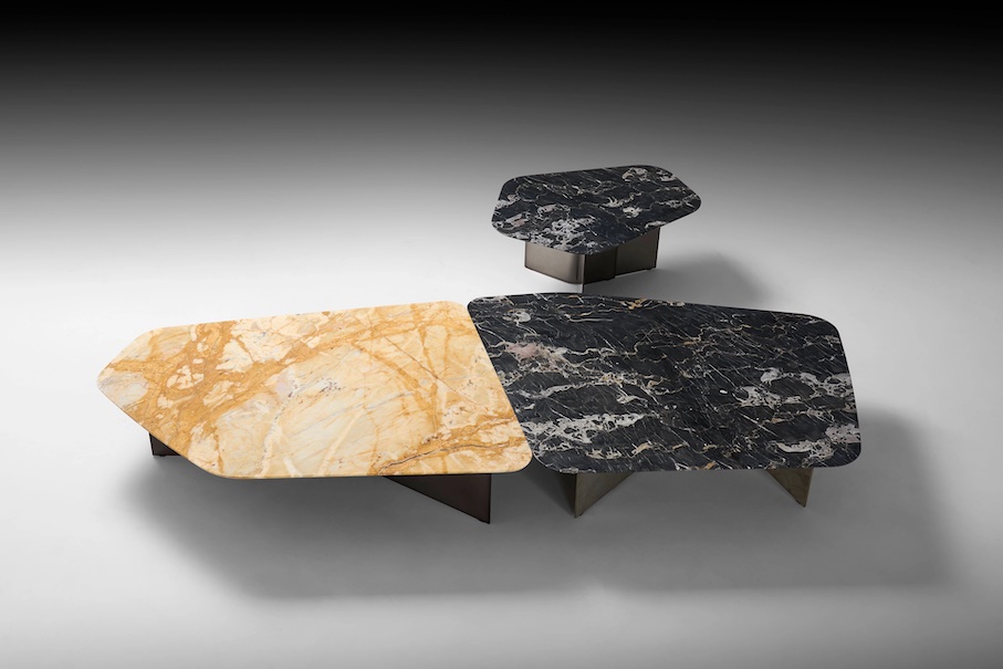 Atolls, coffee tables. Design by DRAW Studio.