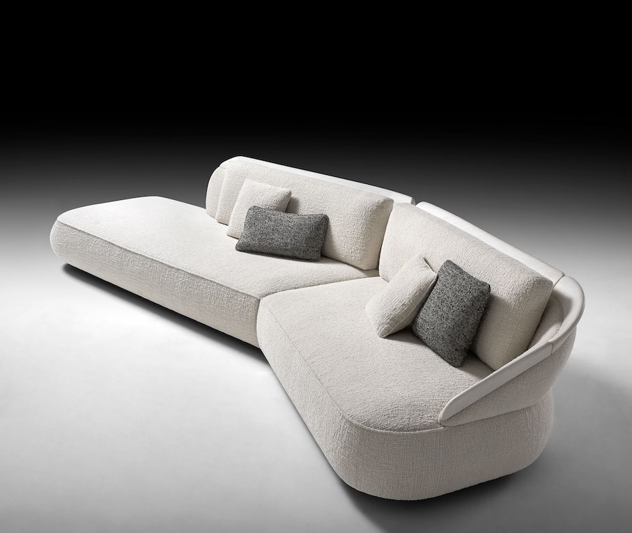 Eryon, modular sofa. Design by Monica Armani.