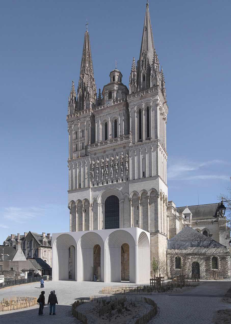 Angers Cathedral. Photo: Kengo Kuma / Guillaume Amat