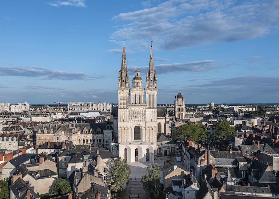 Angers Cathedral. Photo: Kengo Kuma