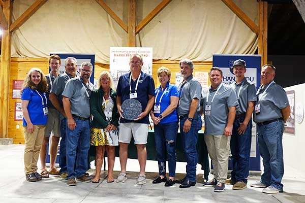 Andy Luther of Rademann Stone & Landscape Co., Inc. was presented with the 2026 Thor Lundh Quarrier Award by the Natural Stone Institute for his extraordinary contribution to quarrying natural stone