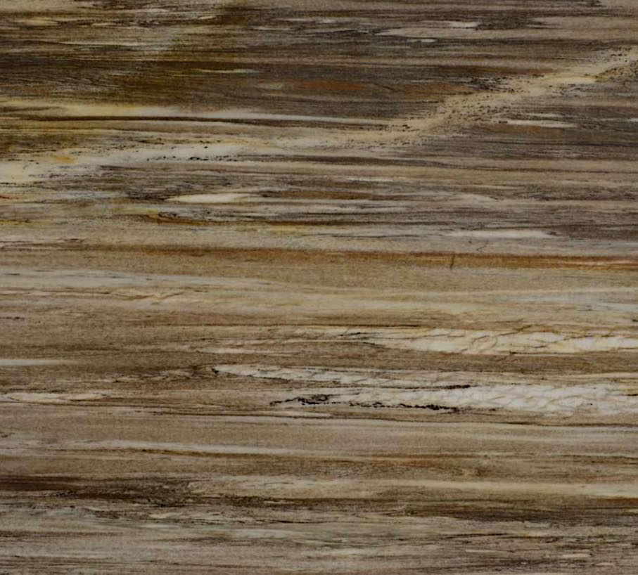 WAYA quartzite, a stone with strong and large veins in regular arrangement, ideal for effective bookmatching, quarried by Quartzblue company in Brazil’s state of Ceará